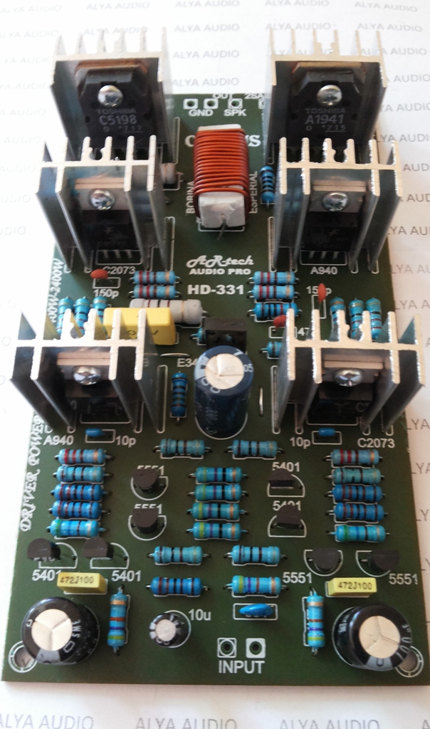 Driver Power Yiroshi PCB Pertinak ALYA Audio Elektronik